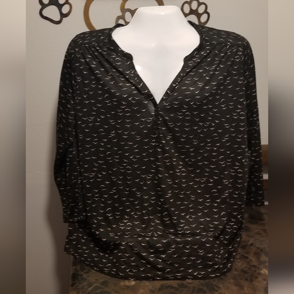 V neck shirt